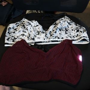 Set of 4 Torrid Bralettes
